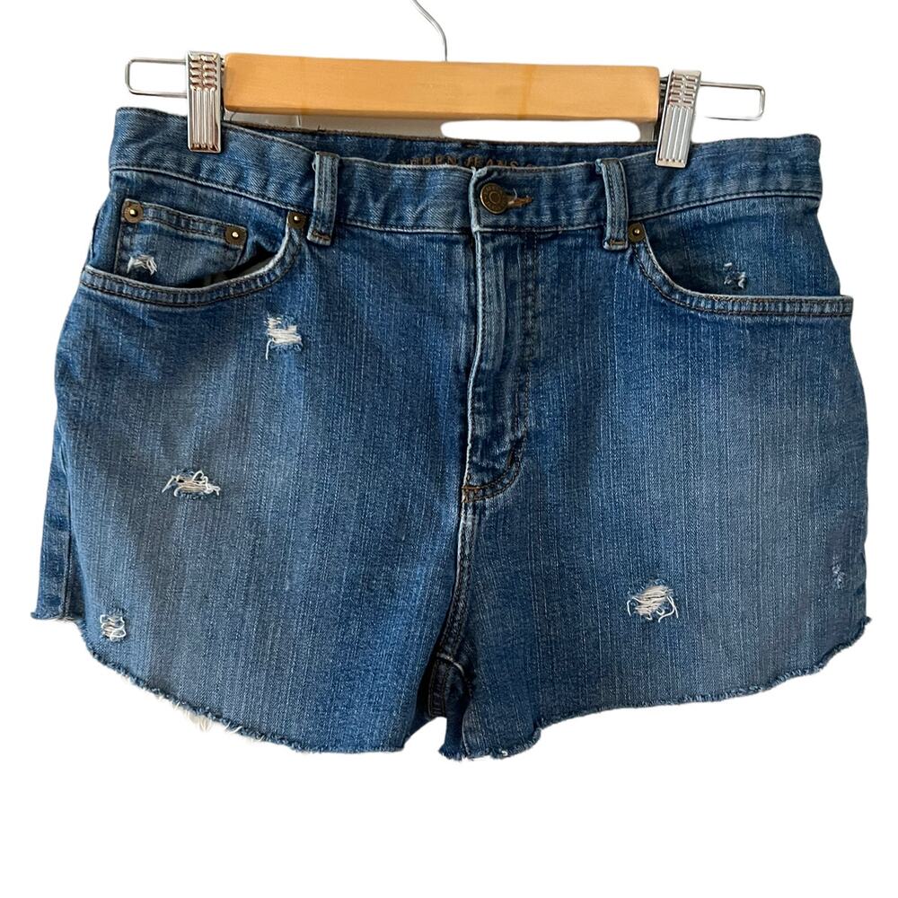 Vintage Ralph Lauren High waisted cut off denim jean shorts